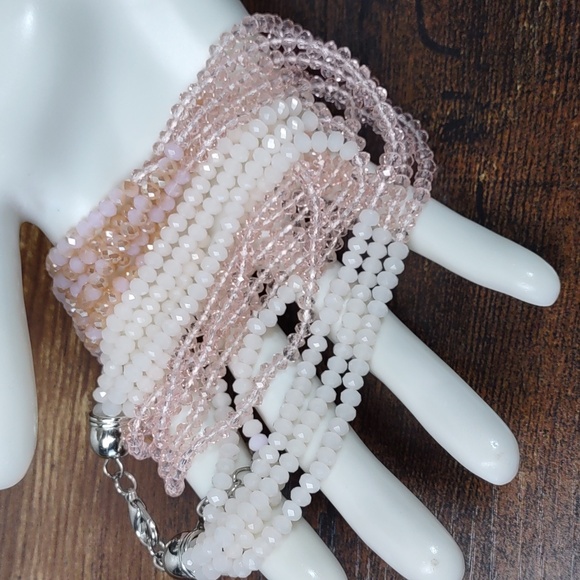 Czech Glass Multi Strand Necklace - Picture 5 of 6